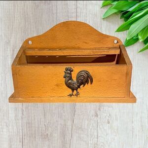 Rare Vintage Victor Goldman Rooster Pen Note Holder